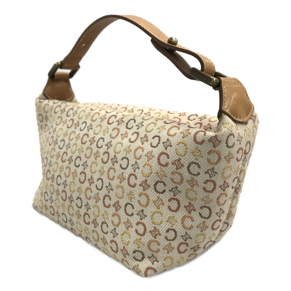Celine Macadam Canvas Shoulder Bag beige Tan - Picture 2 of 6